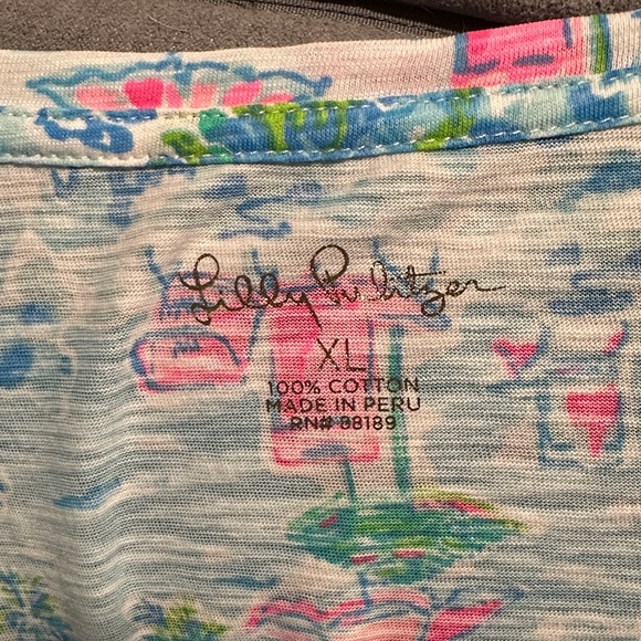 Lilly Pulitzer Etta Top - Picture 2 of 7